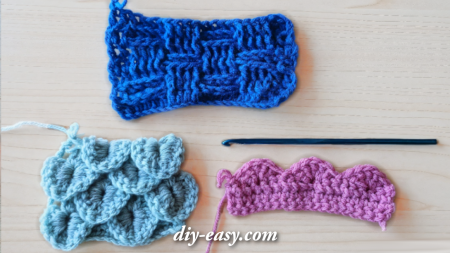 Advanced crochet stitches for experienced crocheters.