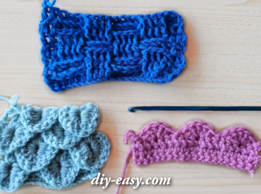 Advanced crochet stitches for experienced crocheters.