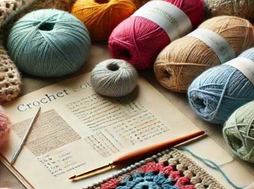 Crochet abbreviations and terms for beginners.