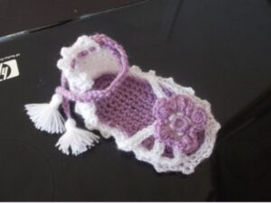 Crochet Strappy Sandals Pattern | Baby Shoes 0-12 Months | 4 Sizes