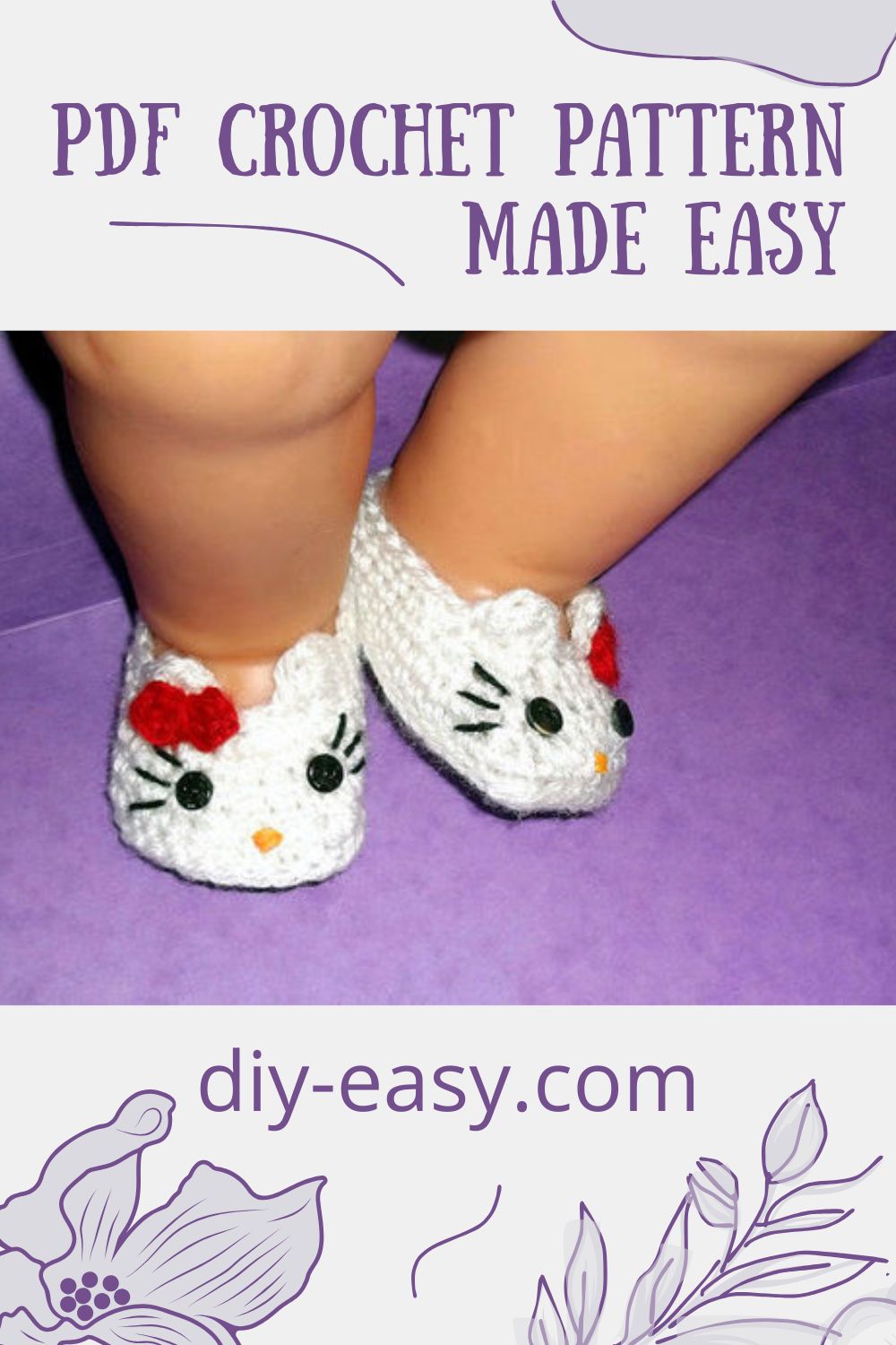 b5 Hello Kitty Booties