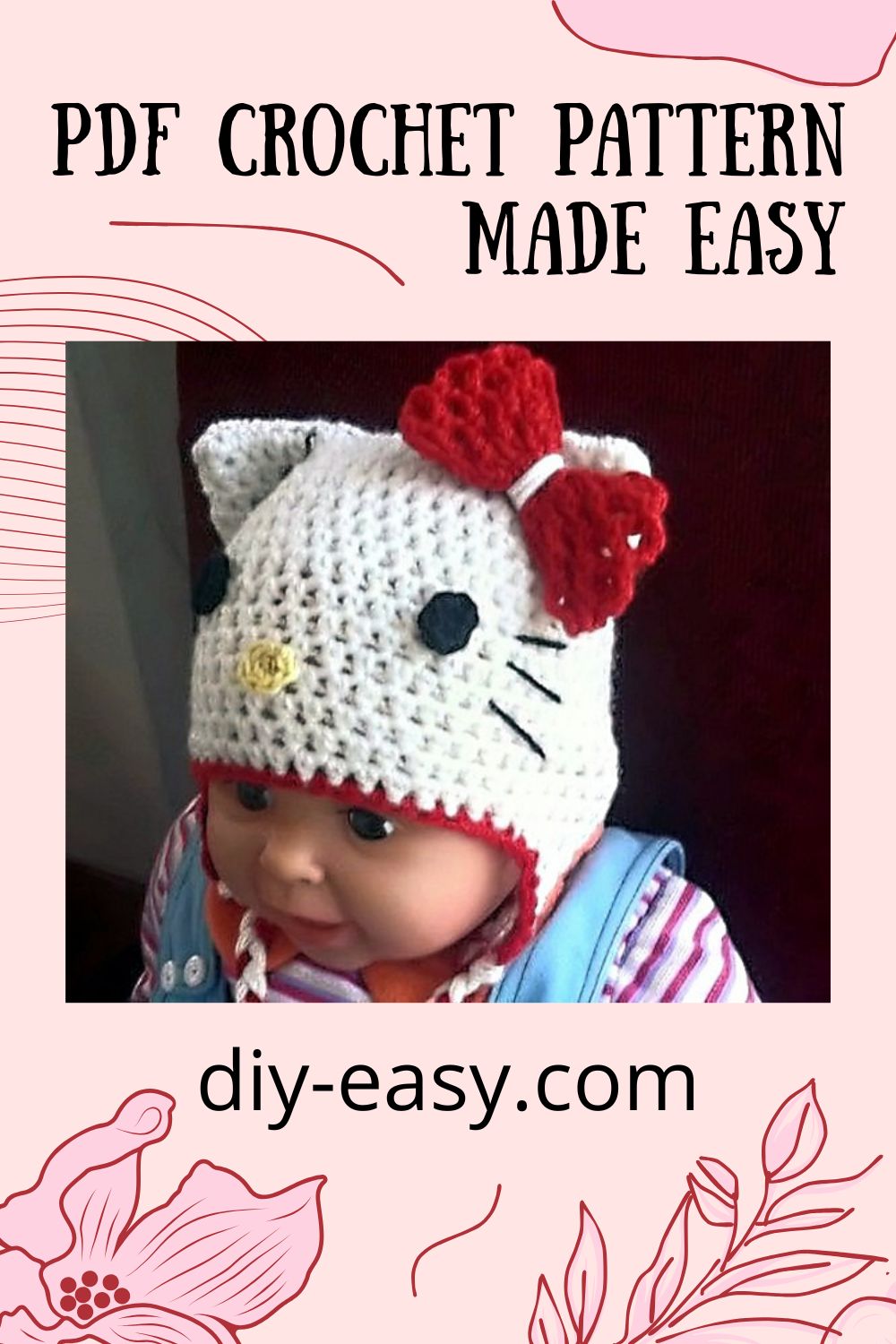 h1 Hello Kitty Hat Easy