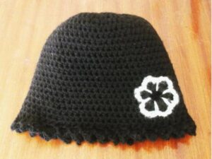 Classic Black Beanie Crochet Pattern | 7 Sizes Newborn to Adult | Easy