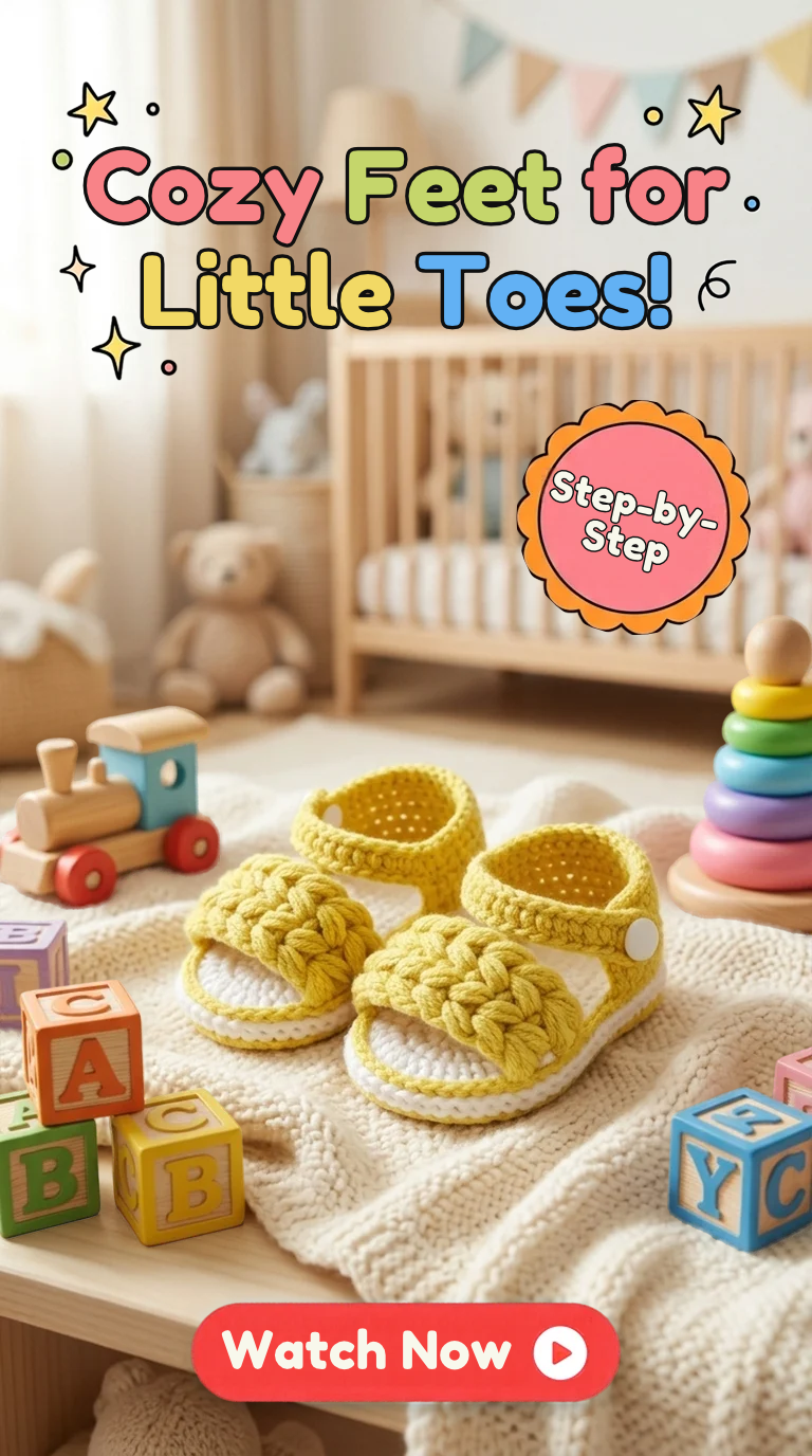 Crochet Baby Sandals: A Tiny Handmade Treasure 18 1
