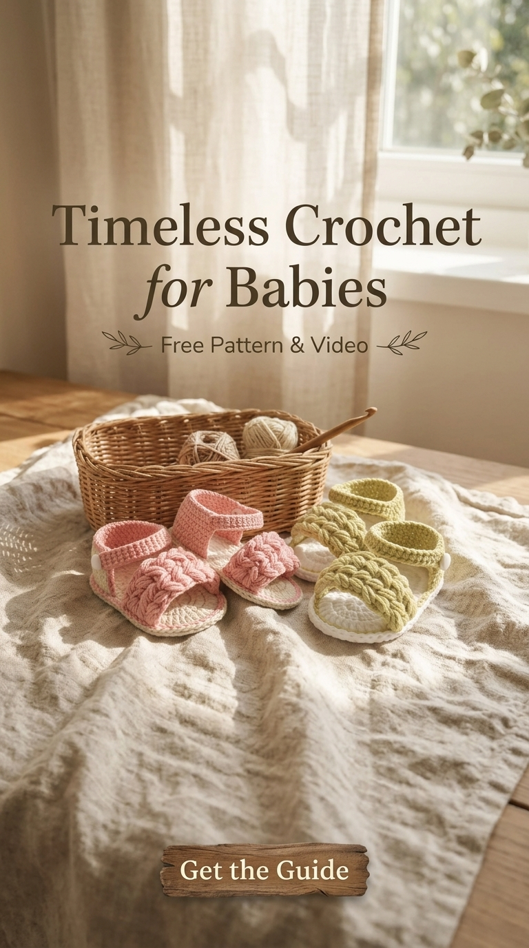 Crochet Baby Sandals: A Tiny Handmade Treasure 16 10