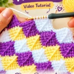 Crochet Tunisian Baby Blanket: A Textured Heirloom Treasure