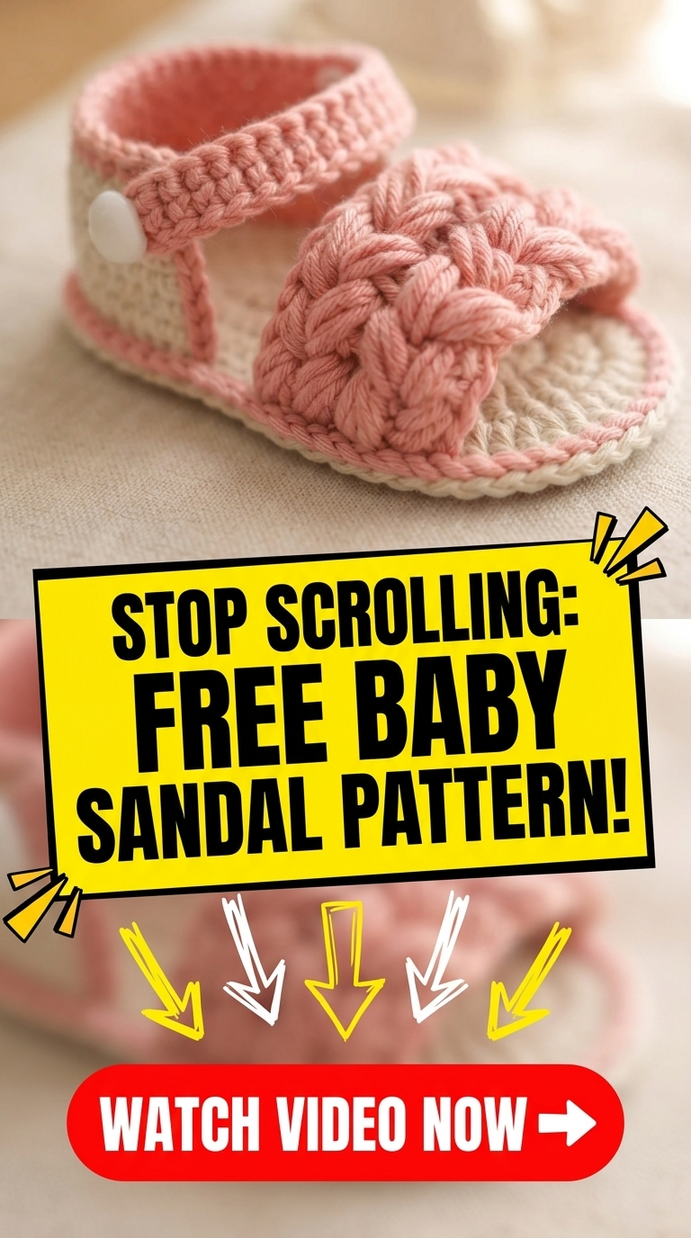 Crochet Baby Sandals: A Tiny Handmade Treasure 11 3