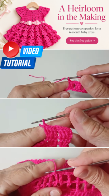 Crochet Baby Dress A Heirloom in the Making Free Pattern